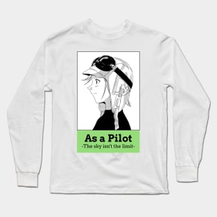 Pilot Anime Long Sleeve T-Shirt